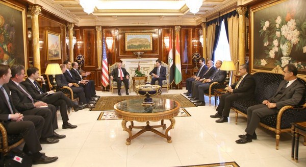 الاقليم يشيد بجهود الولايات المتحدة في تدشين الحوار بين اربيل وبغداد